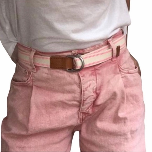 NWT Anthropologie Pilcro And The Letterpress Pink High Waist Jeans size 29 or 30 - Picture 7 of 14